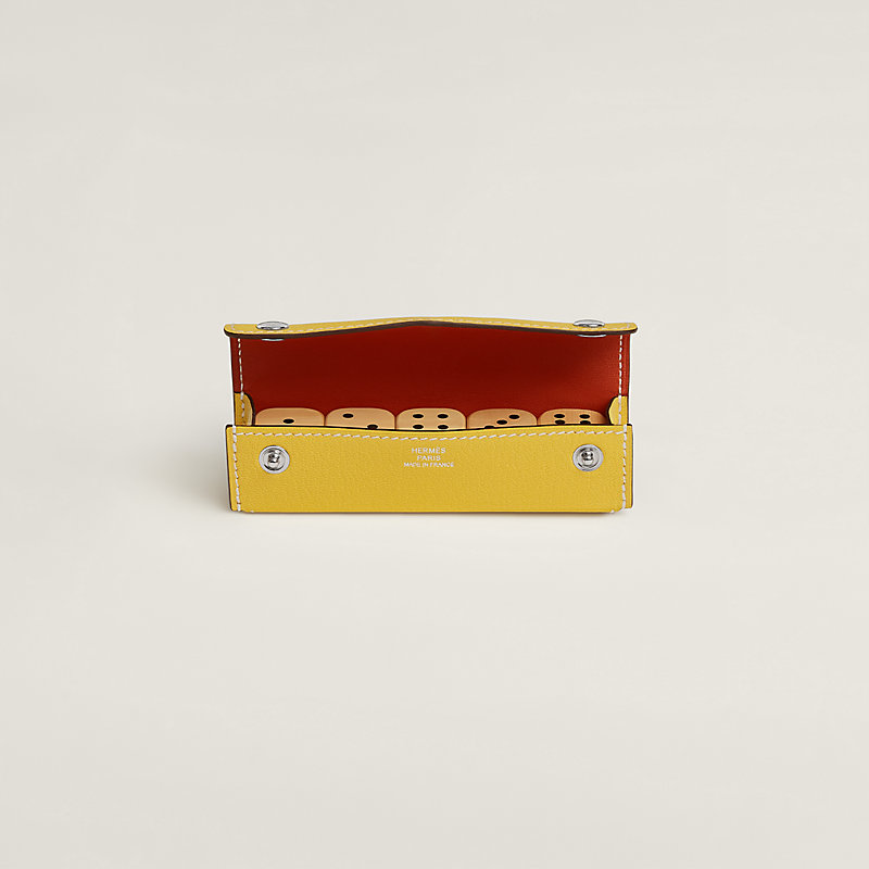 サイコロケース 《チャンス》 - ブルー | Hermès - エルメス-公式サイト